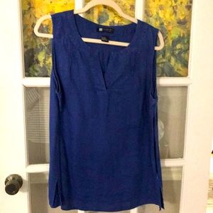 Carol Little purple linen top